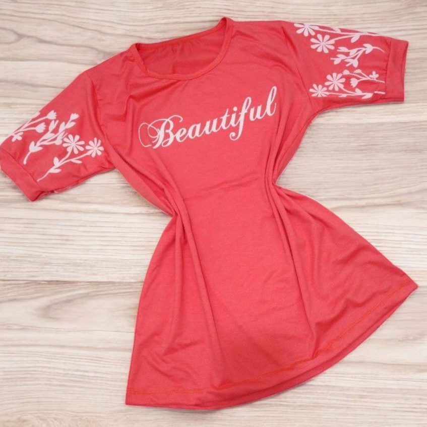 بلوز طرح گل رنگ گلبهی