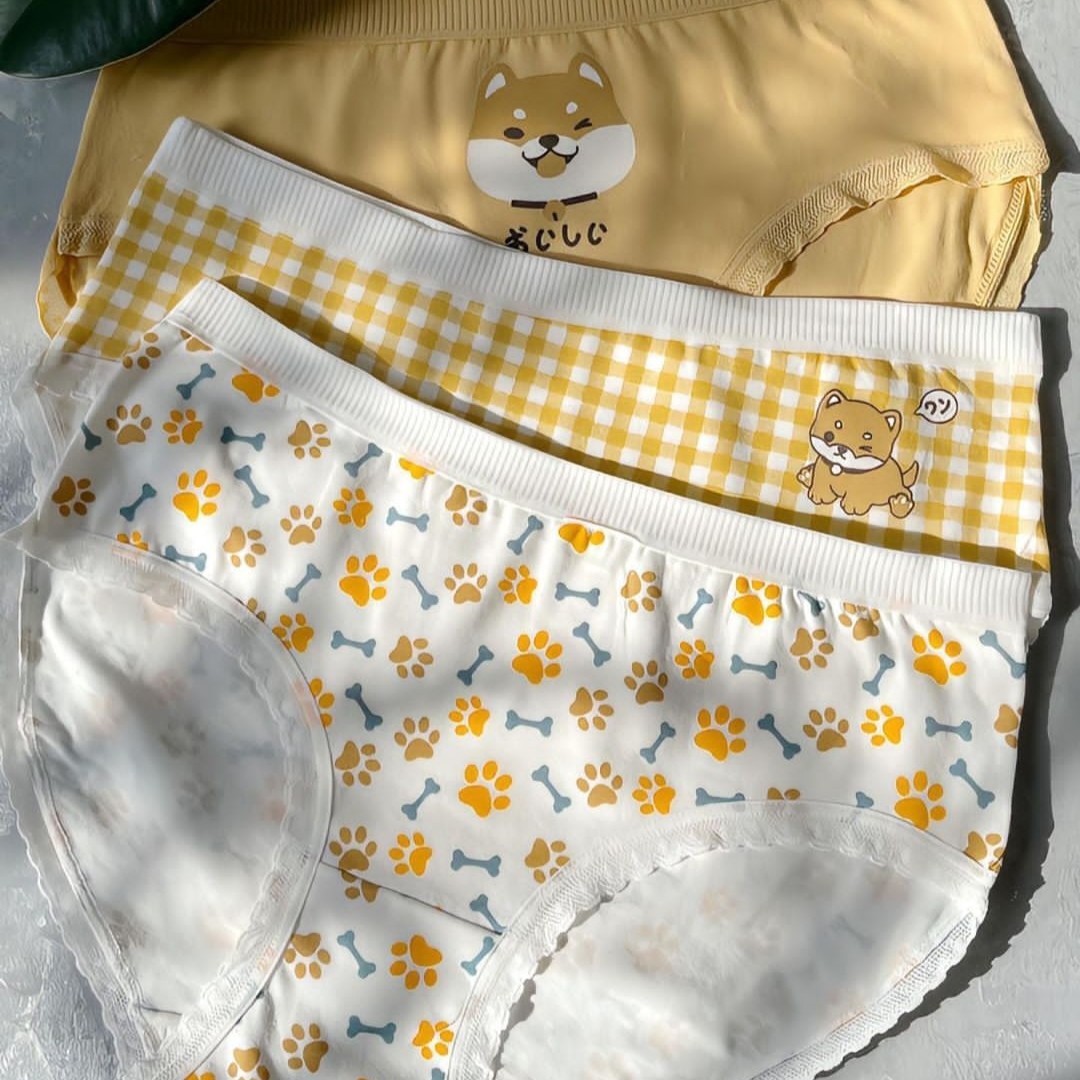 بسته ۳ عددی شورت عروسکی طرح روباه