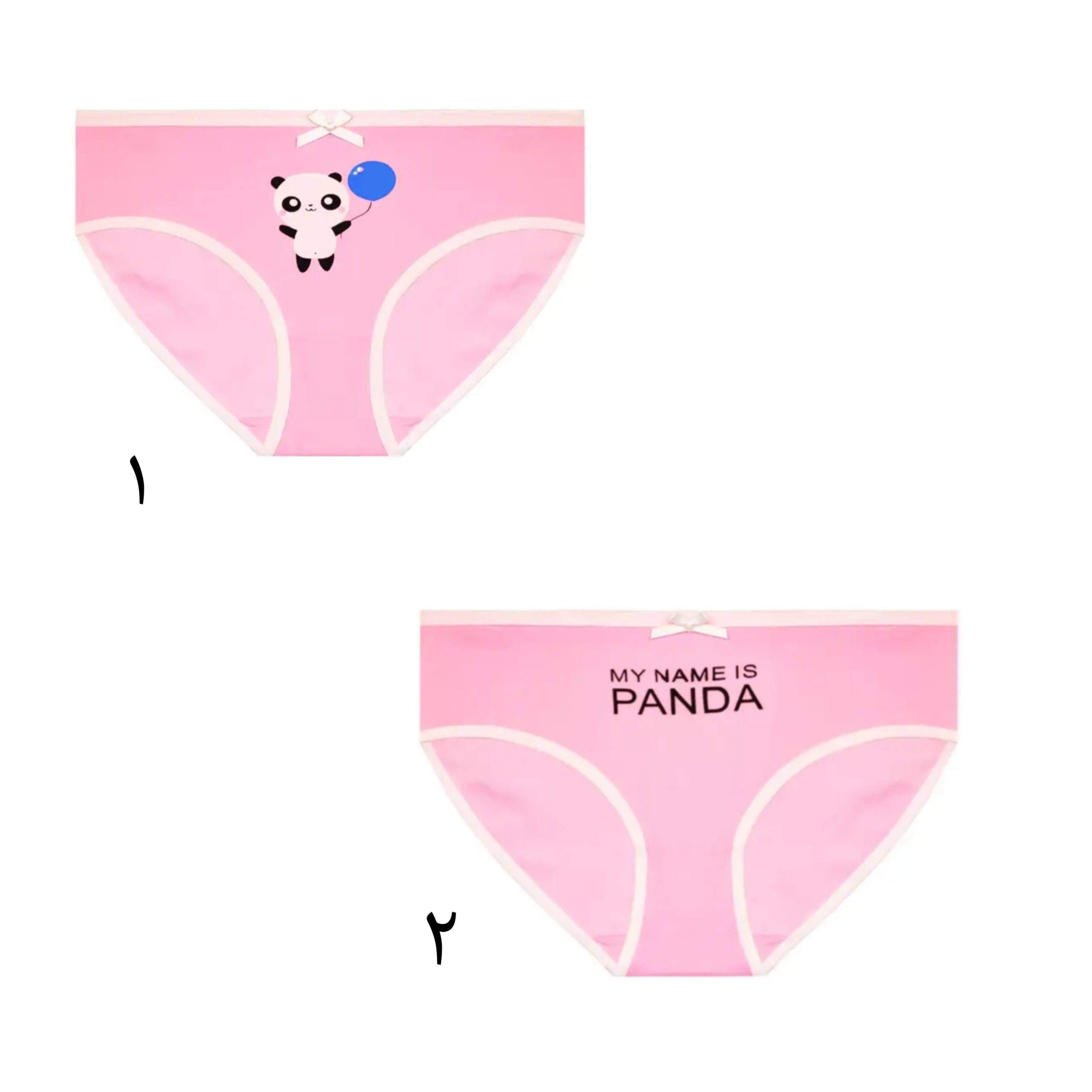 شورت عروسکی پاندای صورتی